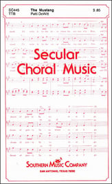 Mustang TTB choral sheet music cover